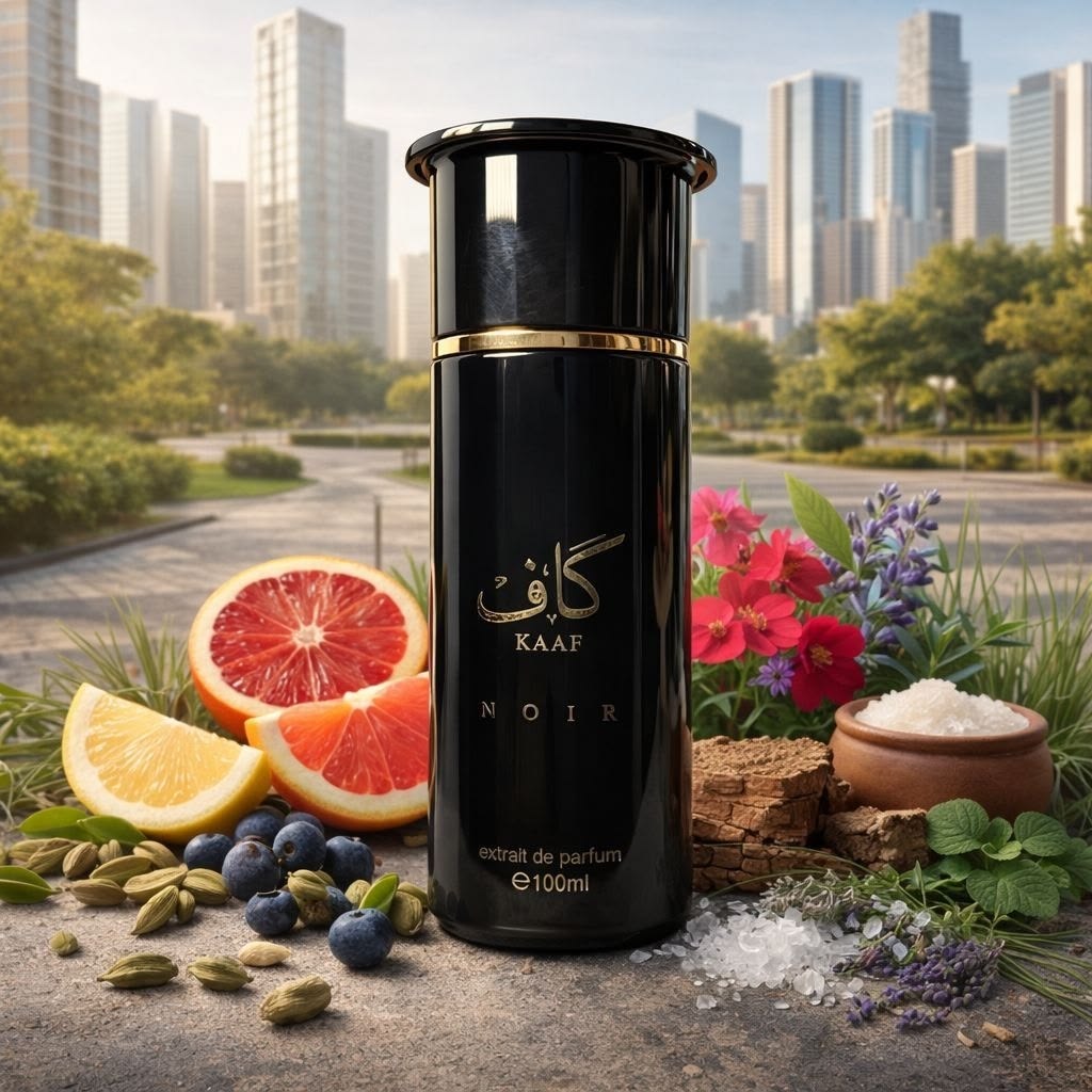 Ahmed Al Maghribi Kaaf Noir Extrait De Parfum For Men & Women