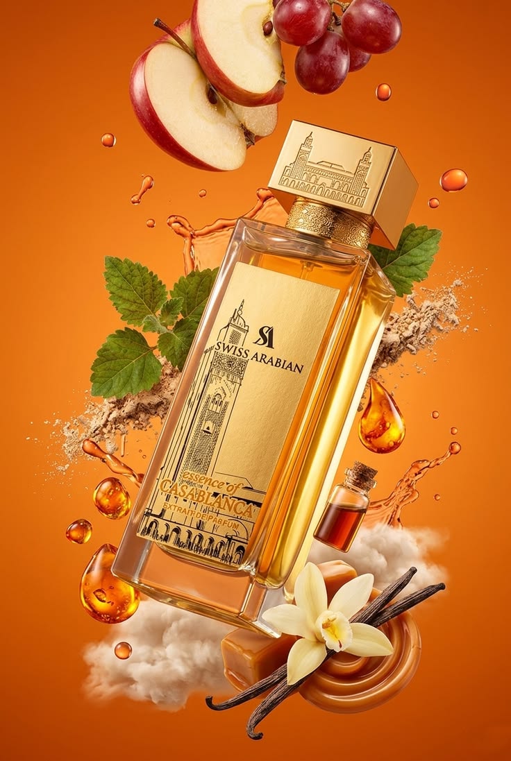 Swiss Arabian Essence Of Casablanca Extrait De Parfum For Men & Women