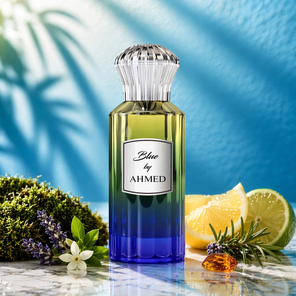 Ahmed Al Maghribi Blue Extrait De Parfum For Men & Women