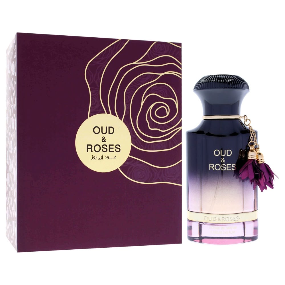 Ahmed Al Maghribi Oud & Roses Eau De Parfum For Men & Women