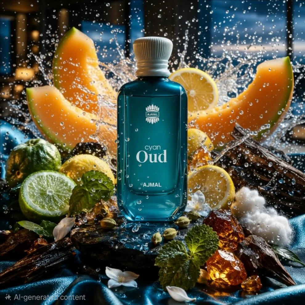 Ajmal Cyan Oud Eau De Parfum For Men & Women